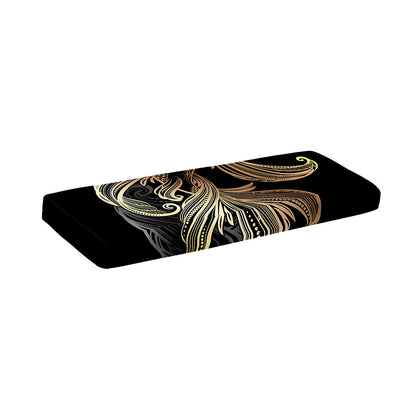 Bohemian Spiritual Fish Print Piano Keyboard Cover