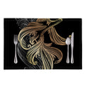 Bohemian Spiritual Fish Print Placemat