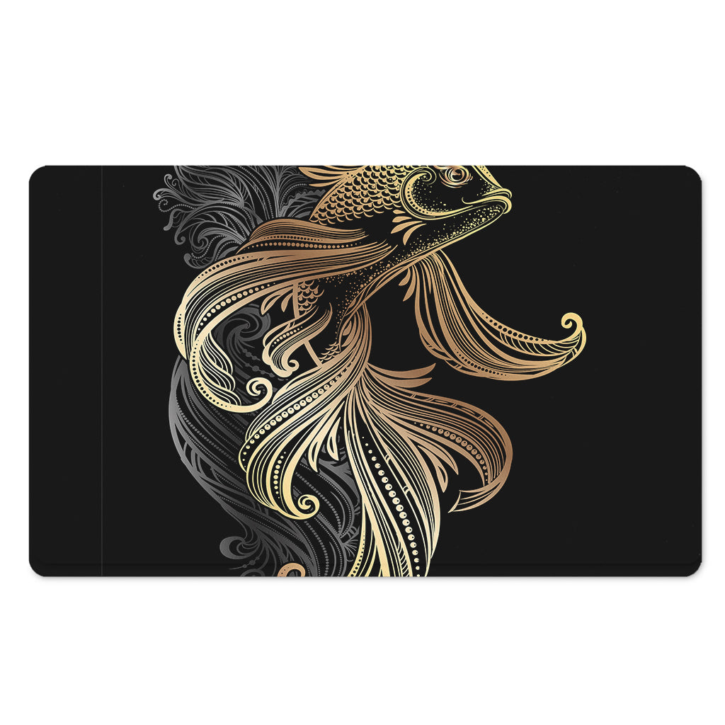 Bohemian Spiritual Fish Print Polyester Doormat