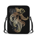 Bohemian Spiritual Fish Print Rectangular Crossbody Bag