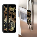 Bohemian Spiritual Fish Print Refrigerator Handle Covers