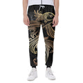 Bohemian Spiritual Fish Print Joggers