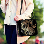 Bohemian Spiritual Fish Print Shoulder Strap Bible Bag