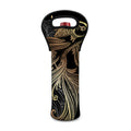 Bohemian Spiritual Fish Print Single Neoprene Wine Tote
