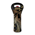 Bohemian Spiritual Fish Print Single Neoprene Wine Tote