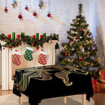 Bohemian Spiritual Fish Print Tablecloth