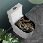 Bohemian Spiritual Fish Print Toilet Lid Cover