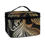 Bohemian Spiritual Fish Print Travel Makeup Bag