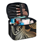 Bohemian Spiritual Fish Print Travel Makeup Bag