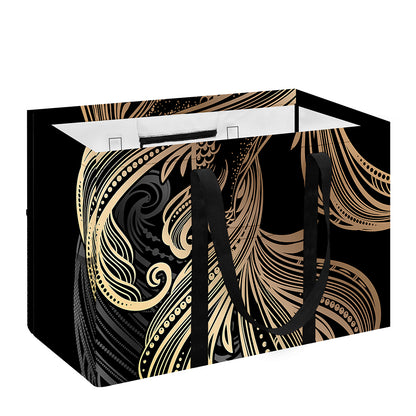 Bohemian Spiritual Fish Print Utility Tote Bag