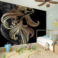Bohemian Spiritual Fish Print Wall Sticker