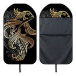Bohemian Spiritual Fish Print Waterproof Car Seat Cover