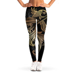 Bohemian Spiritual Fish Print Women's Leggings