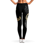 Bohemian Spiritual Fish Print Women's Leggings