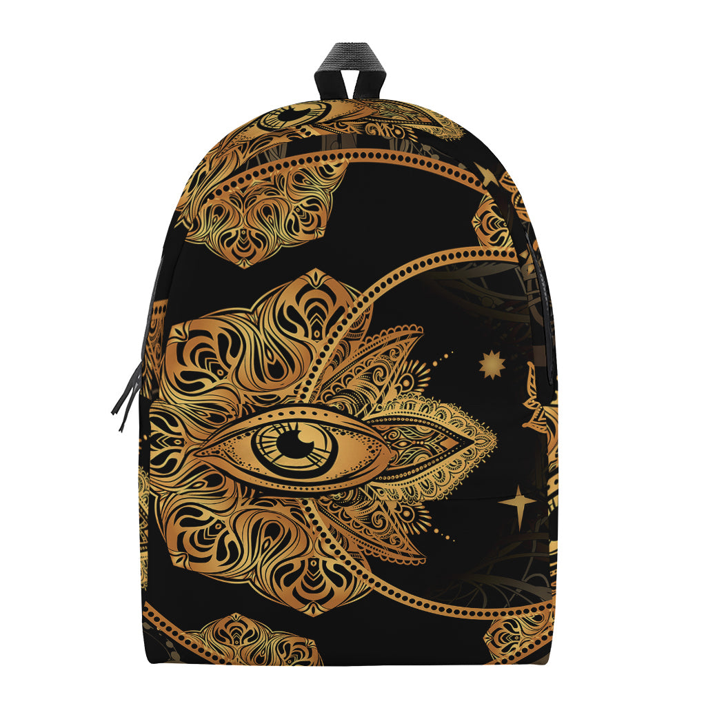 Bohemian Sun And Moon Print Backpack