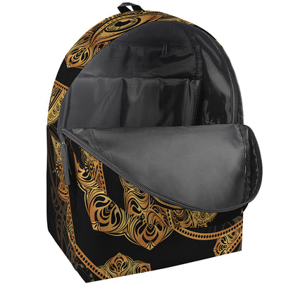 Bohemian Sun And Moon Print Backpack