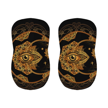 Bohemian Sun And Moon Print Bar Stool Covers