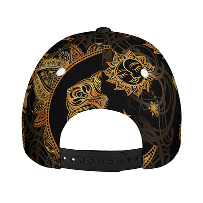 Bohemian Sun And Moon Print Baseball Cap