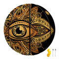 Bohemian Sun And Moon Print Basketball