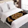 Bohemian Sun And Moon Print Bed Runner
