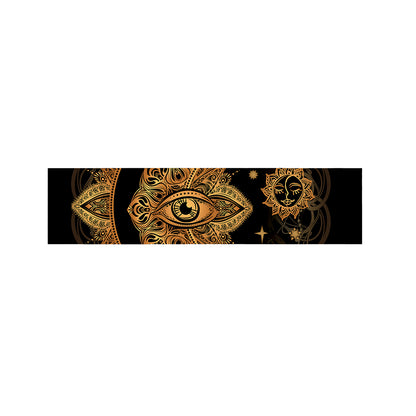 Bohemian Sun And Moon Print Bed Runner