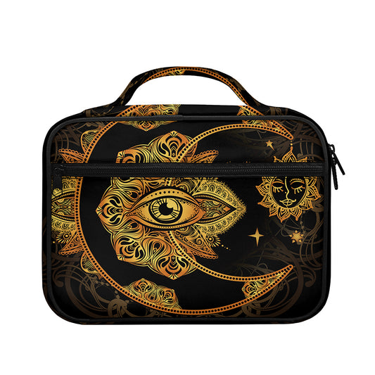 Bohemian Sun And Moon Print Briefcase Bible Bag