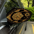 Bohemian Sun And Moon Print Car Side Mirror Covers