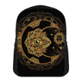 Bohemian Sun And Moon Print Casual Backpack