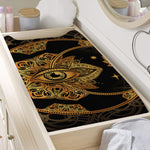 Bohemian Sun And Moon Print Changing Pad Cover