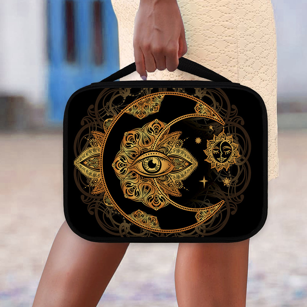 Bohemian Sun And Moon Print Classic Bible Case