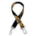 Bohemian Sun And Moon Print Dog Seat Belt