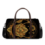 Bohemian Sun And Moon Print Duffle Bag