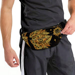 Bohemian Sun And Moon Print Fanny Pack