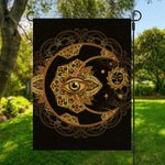 Bohemian Sun And Moon Print Garden Flag