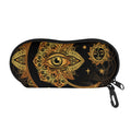Bohemian Sun And Moon Print Glasses Case