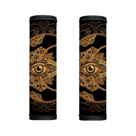 Bohemian Sun And Moon Print Handle Covers