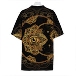 Bohemian Sun And Moon Print Hawaiian Shirt