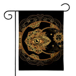 Bohemian Sun And Moon Print House Flag