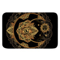 Bohemian Sun And Moon Print Indoor Door Mat