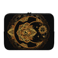 Bohemian Sun And Moon Print Laptop Sleeve