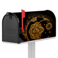 Bohemian Sun And Moon Print Mailbox Cover