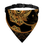 Bohemian Sun And Moon Print Over The Collar Dog Bandana