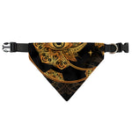 Bohemian Sun And Moon Print Over The Collar Dog Bandana
