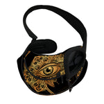 Bohemian Sun And Moon Print Pet Sling Carrier