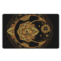 Bohemian Sun And Moon Print Polyester Doormat