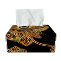 Bohemian Sun And Moon Print Rectangle Tissue Box Cover