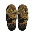 Bohemian Sun And Moon Print Slippers