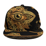Bohemian Sun And Moon Print Snapback Cap