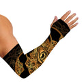 Bohemian Sun And Moon Print Sun Protection Arm Sleeves