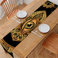 Bohemian Sun And Moon Print Table Runner